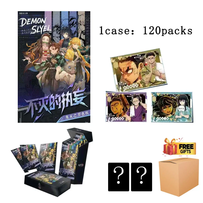 

Коллекция акриловых листов Demon Slayer 10x14 см, ограниченная серия, художественные карты аниме, набор голографических двухслойных дисплеев