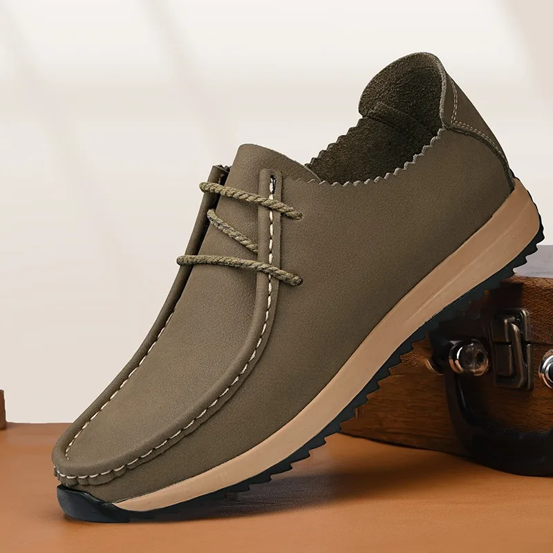 Sports Shoe Classic Non-slip Tenis Masculino Trainers Casual Shoes Outdoor Male Fashion Inner Height Shoes 6cm Height Increasing