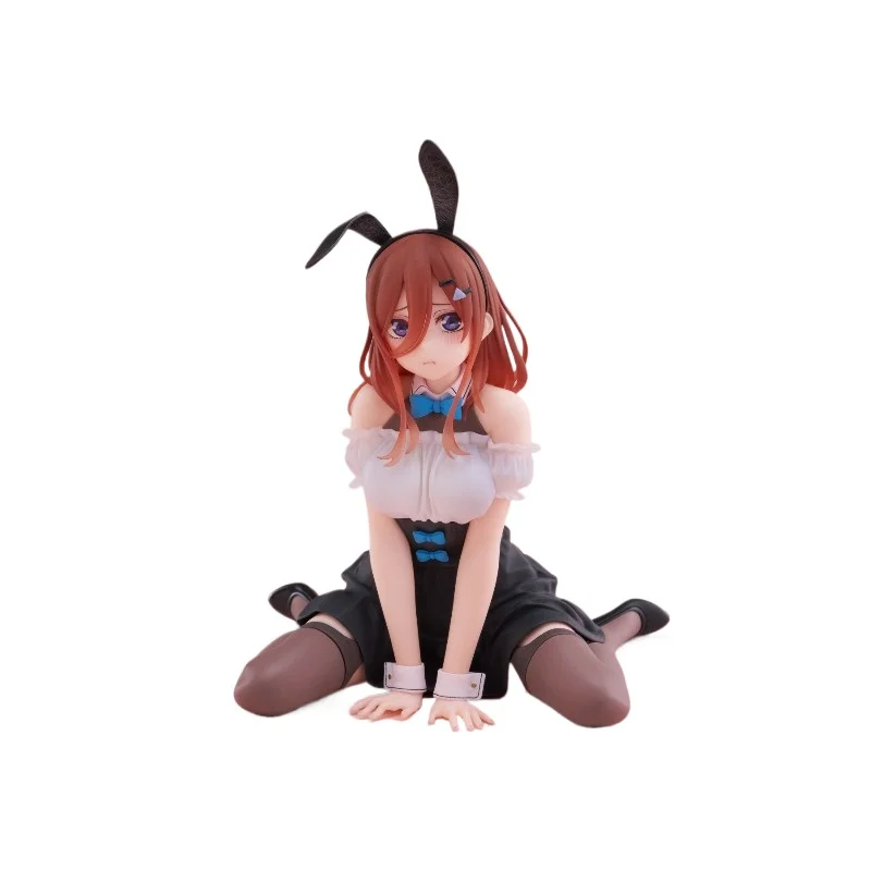 In Stock Genuine TAiTO Gotoubun No Hanayome Nakano Miku Desktop Cute Bunny Ver Anime Figure Garage Kit Anime Cartoon Model Toys