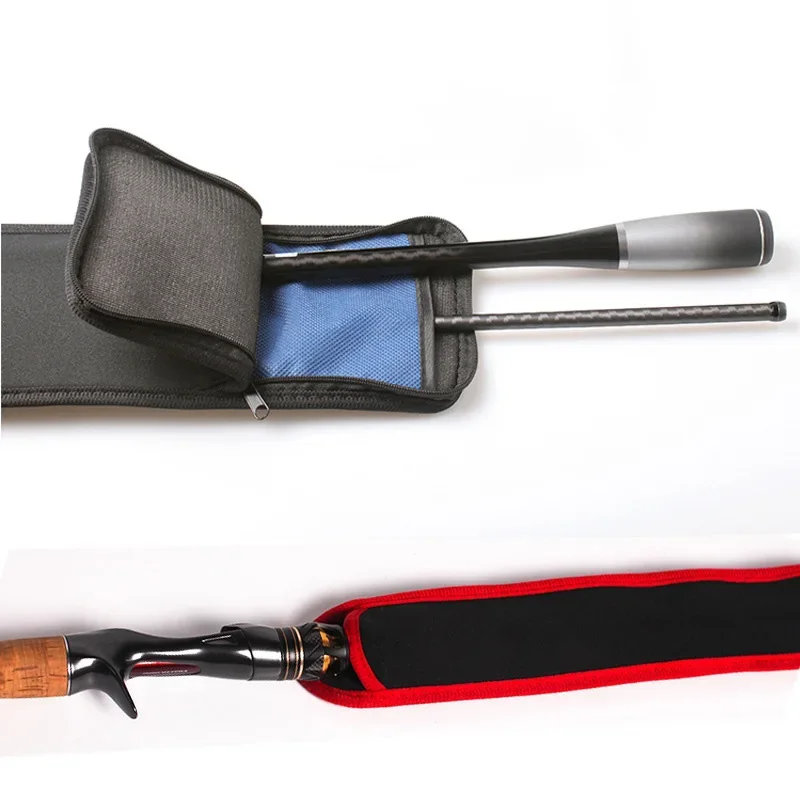 110/120/130/140/150cm Single / Double Layer Fishing Rod Case Carrier Foldable Storage Bag Spinning / Casting Rod Cover J517