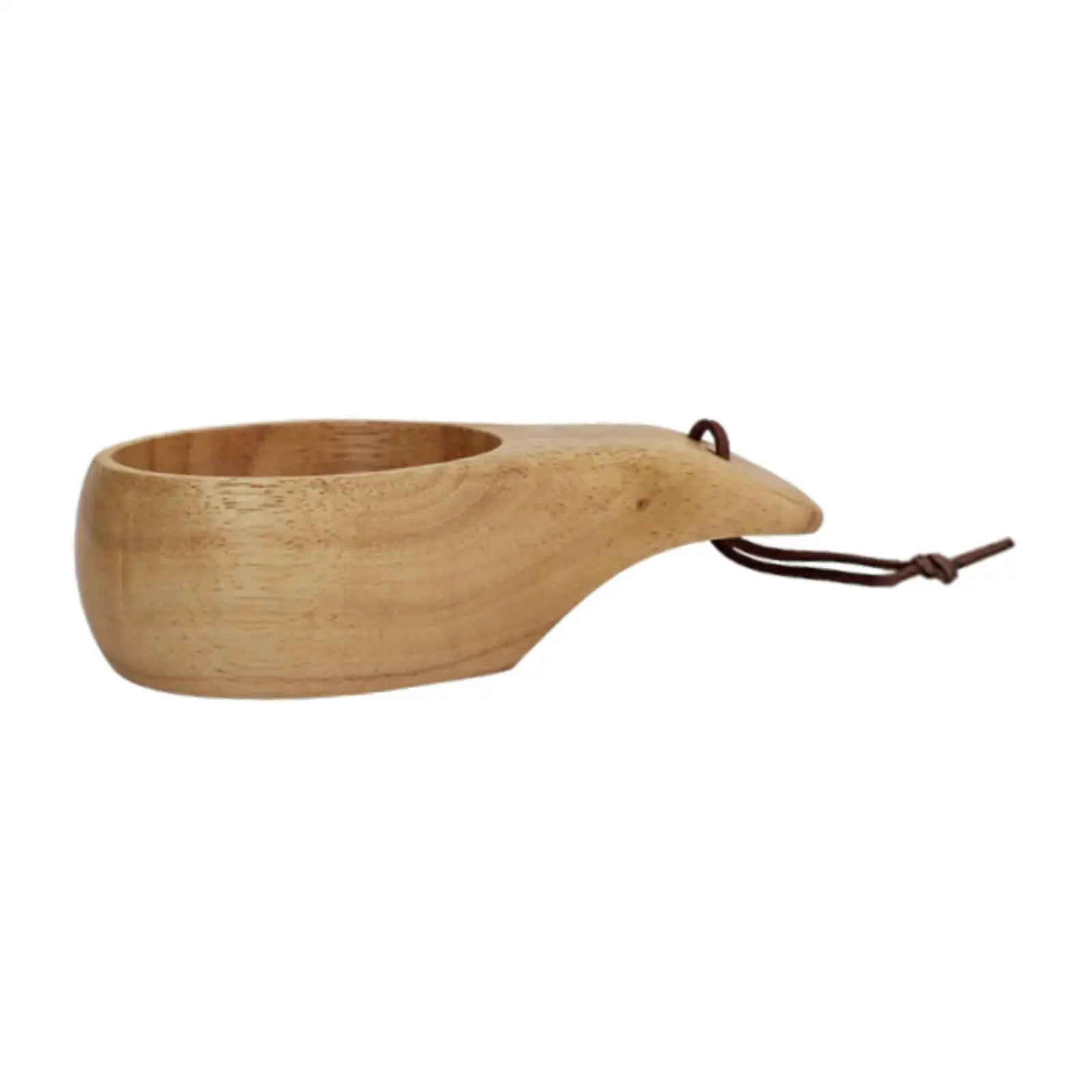 Wooden Cup Drinking Cup Practical Handmade Tableware 160ml Teacup Camping Cup for Outside Picnic Backpacking Home Hiking