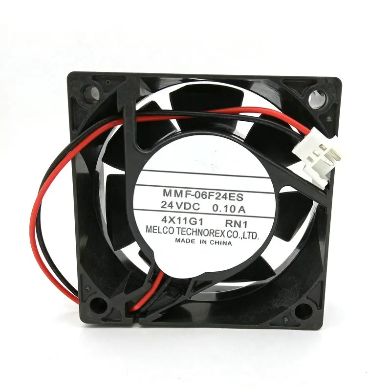 

New Original Inverter fan for Mitsubishi MR-J2S drive NC5332H42 MMF-06F24ES 24V 0.10A 60*60*25MM