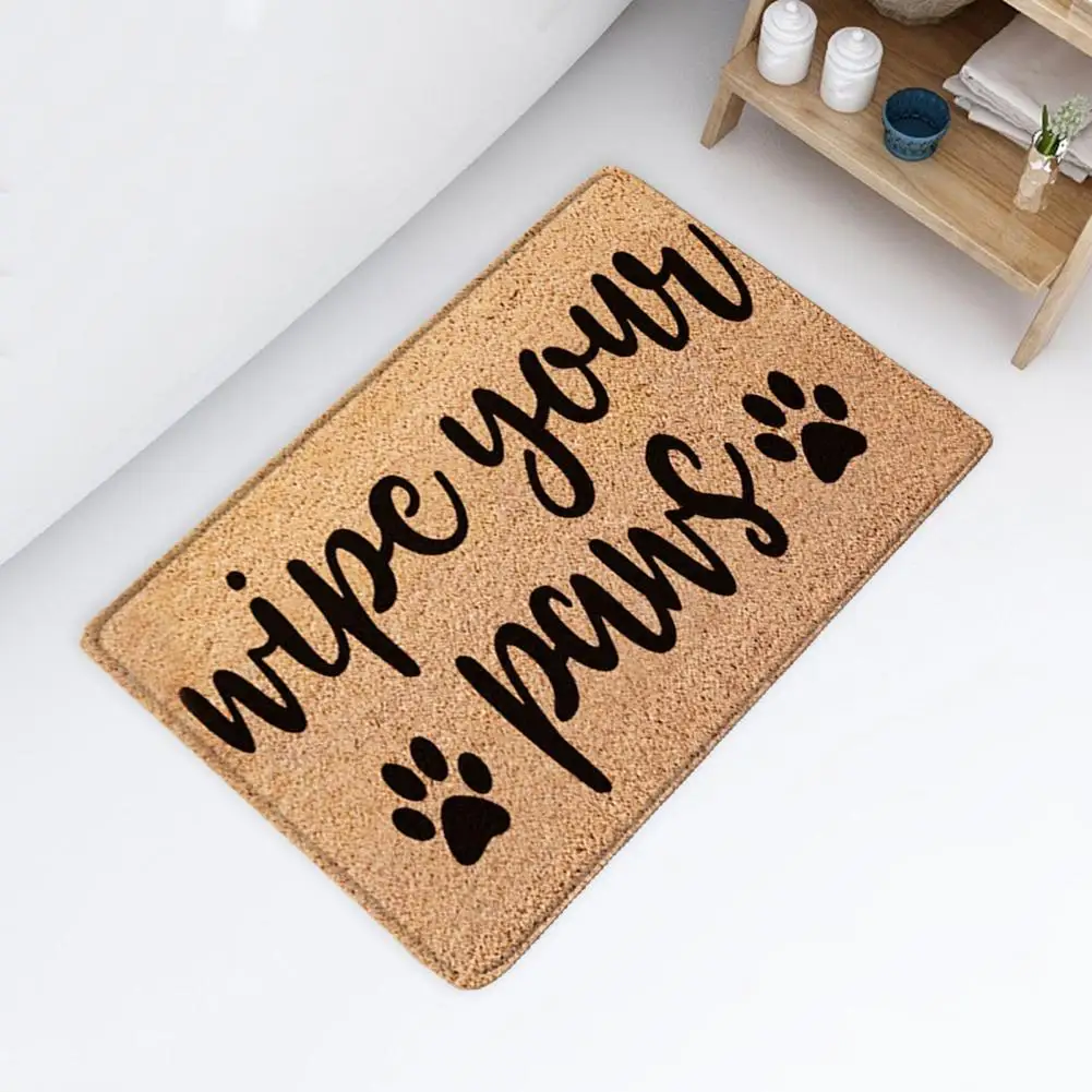 

Non-peeling Non-fading Carpet Premium Anti-slip Entry Mat Quick Water Absorption Non-fading Indoor Outdoor Doormat for Front