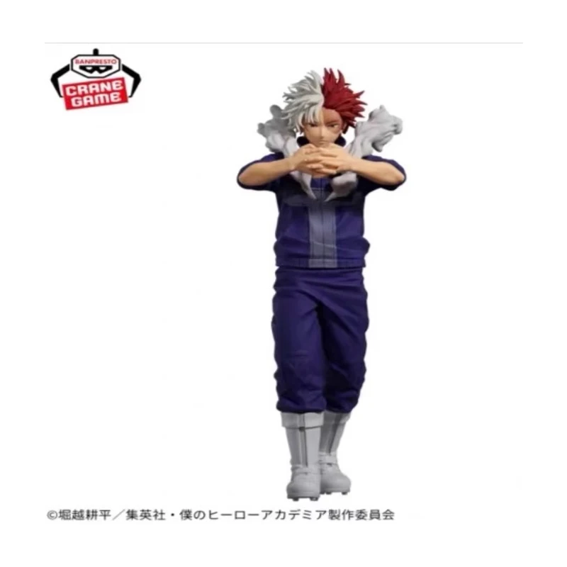 My Hero Academia BANDAI Todoroki Shoto Collection Ornament Holiday Gifts Anime Action Figures Model Kids Toy