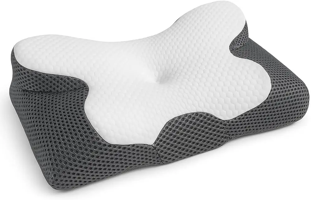 

Zaira Memory Foam Pillow – Orthopedic Neck Support for All Sleepers – Washable, Hypoallergenic & Breathable