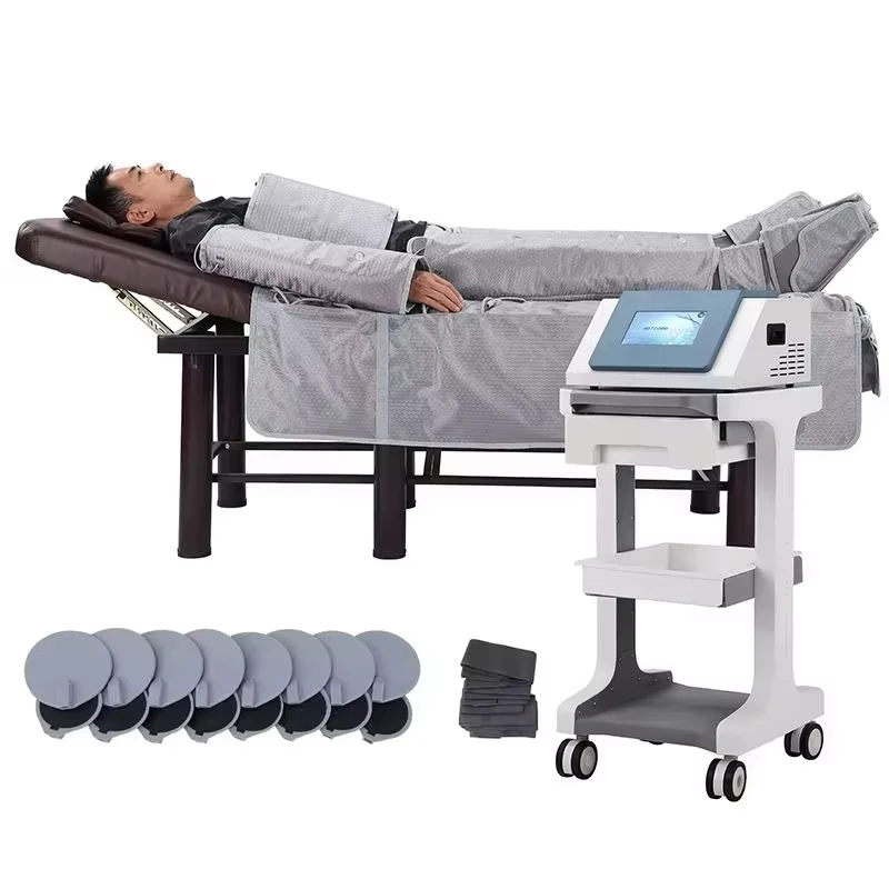 3 in 1 Pressure Therapy Slimming System EMS Heated Lymphatic Drainage Massage Fitness Machine 2025 Hot Sale