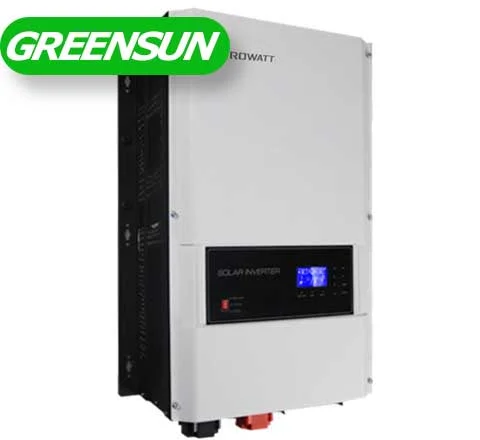 Growatt Hybrid Inverter Off Grid 12kw 10kw 5kw Split Phase 120v/240v Solar Inverter 8000 Watt 6000w 5000w Dc 48v Solar Inverter