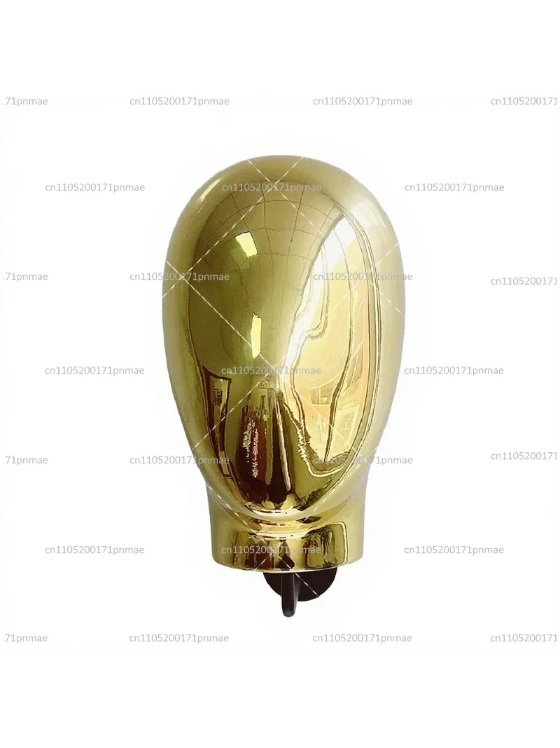 Metal Vintage Wall Mounted Hat Rack Mannequin Head Holder for Hats Wigs Display Storage view 4