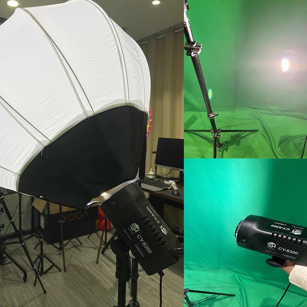 100 W Fotografie LED Video Licht Tageslicht-Ausgeglichenene Sonnenlampe für Porträt Flash Studio Zubehör Youtube Live