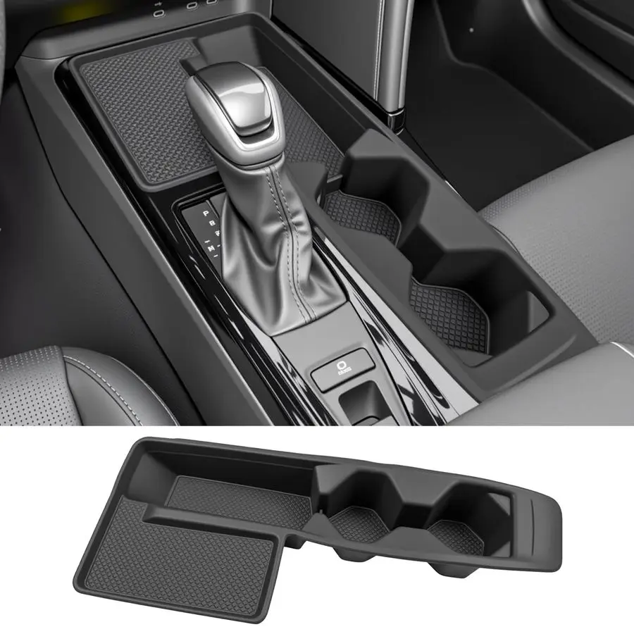 

Держатель для стаканов в центральной консоли Toyota Camry 2025-2026 с беспроводной зарядкой, вставка-органайзер, подставка-вкладыш