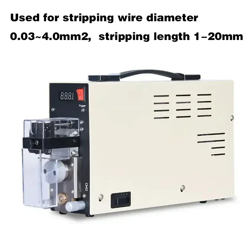 Electric Wire Stripper 4SQMM, Professional Cable Stripping Machine for Scrap Wire