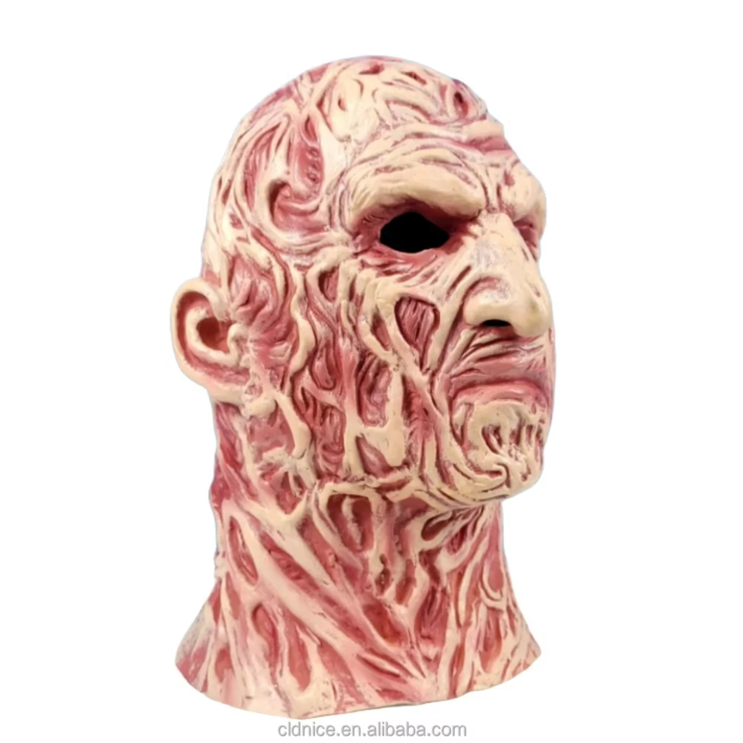 Hot Selling Movie Roles Character Freddy Vs Jason Killer Latex Head Face Horror Mask For Cosplay Halloween Party