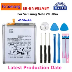 Nuovissima batteria di ricambio da EB-BN985ABY 4500mAh per Samsung Galaxy Note 20 Ultra Note20 Ultra Phone batterie + strumenti