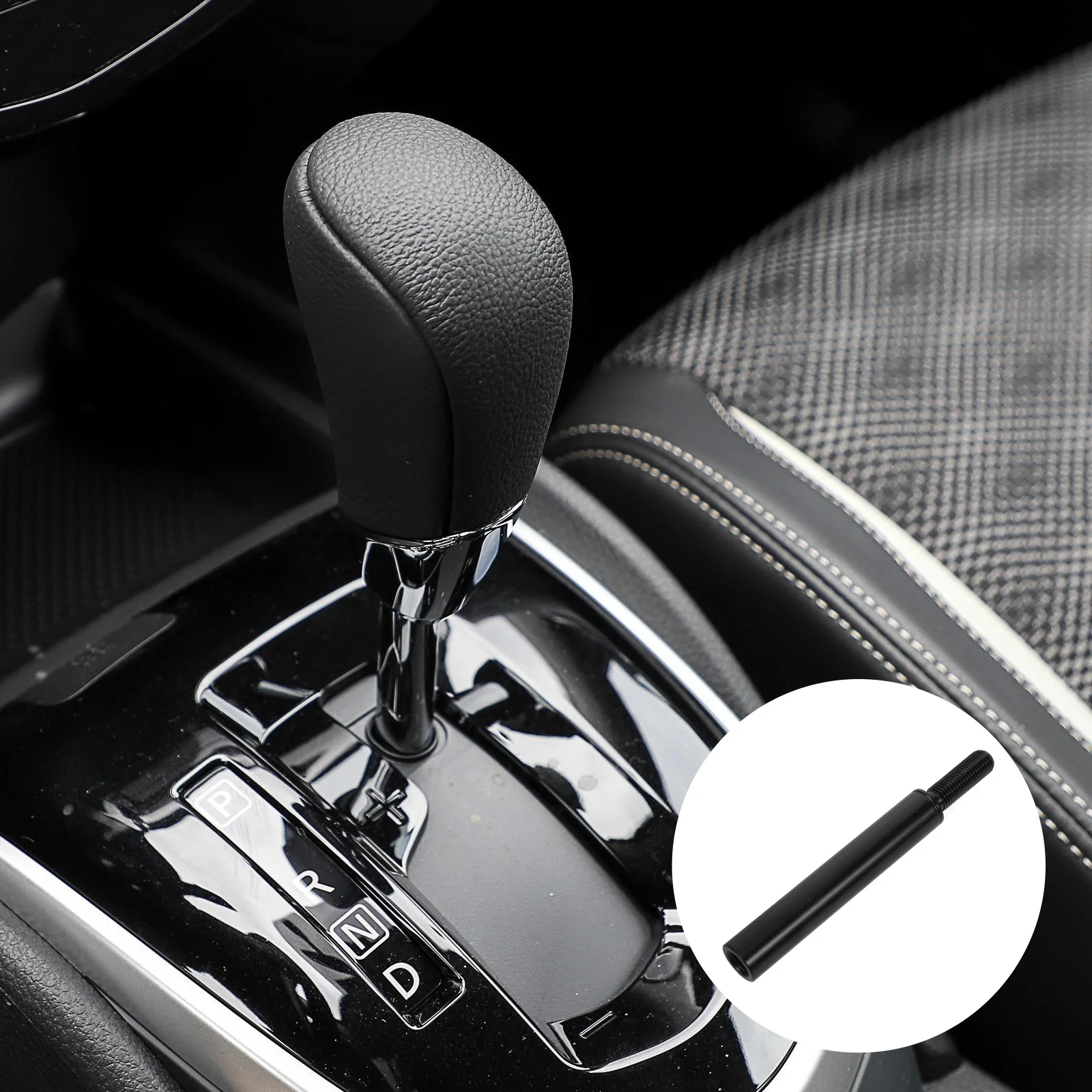 

Extended Shifter Shaft For Manual Transmission Cars Aluminum Gear Shifter Lever, Knob Extension, Universal Fit