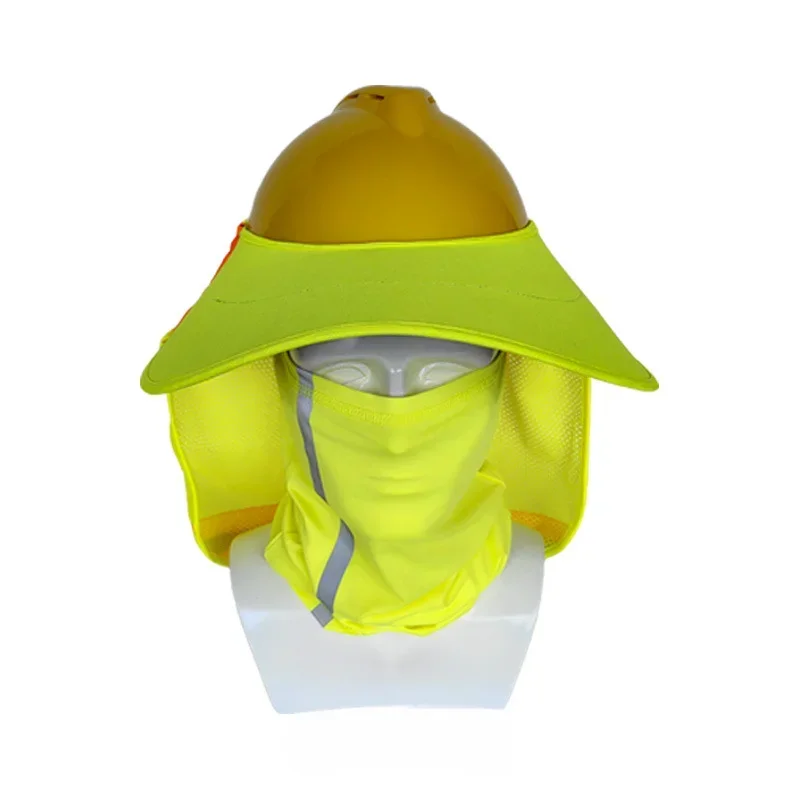 

Summer Cycling Sports Peaked Cap, UV Protection, Neck Protector, Cooling, Men, Fishing Hiking Cap with Hard Hat Lining, 1pcs