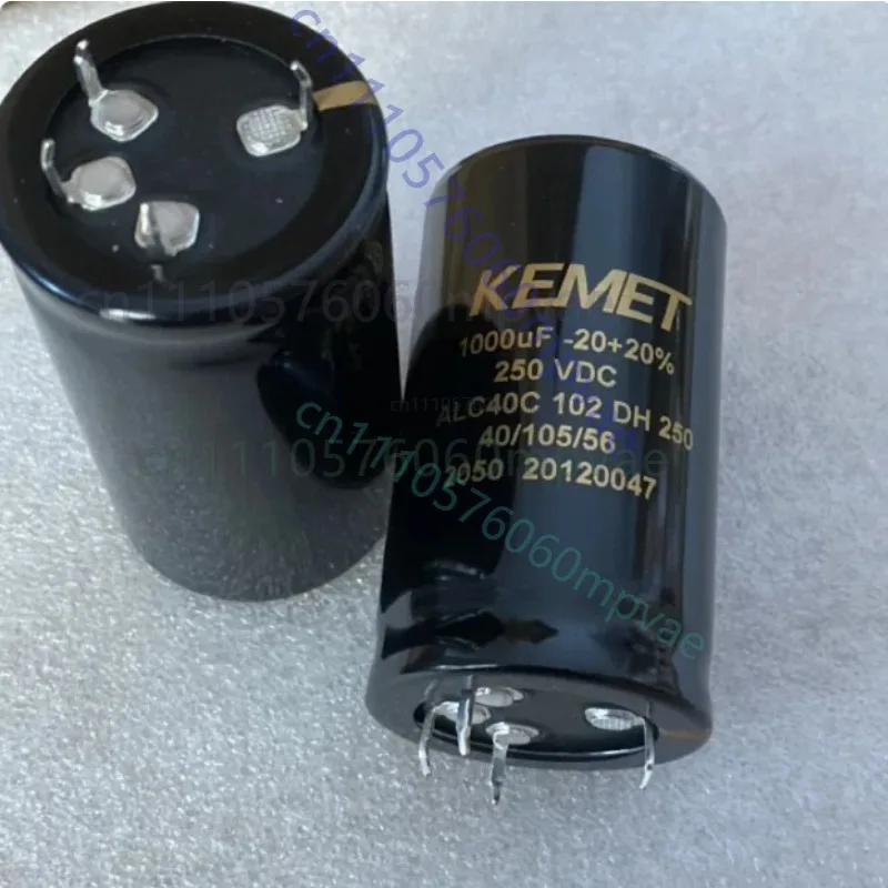 4-個オリジナル-kemet-bhc-alc40-250v-1000uf-35x60mm-a571ek102m250c-オーディオアルミ電解コンデンサ