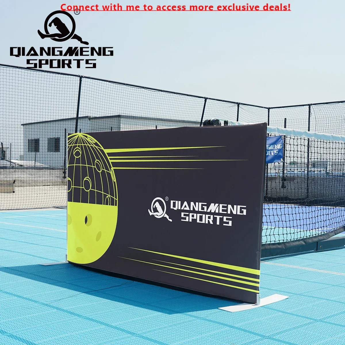 

For Sale Court Fence Barrier Divider System Pickleball Court Portable Enclosure