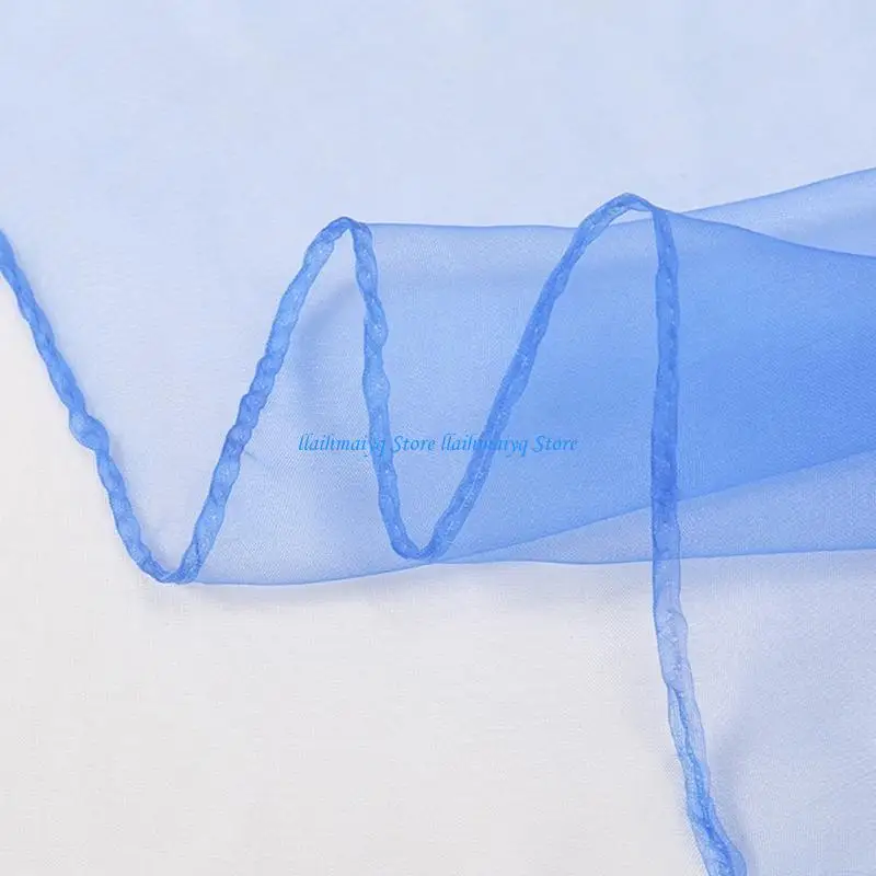 573B Unieke vierkante sjaal Kinderen Hijab Sjaals Ademende optredens Sjaal