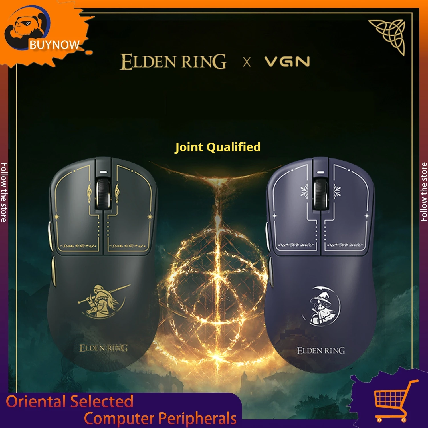 VGN Dragonfly F1 Pro Max 4k Wireless Mouse Dual-Mode Moba Gaming Mouse 2.4g Lightweight E-Sports Gaming Mouse Pc/Mac Gamer Gift