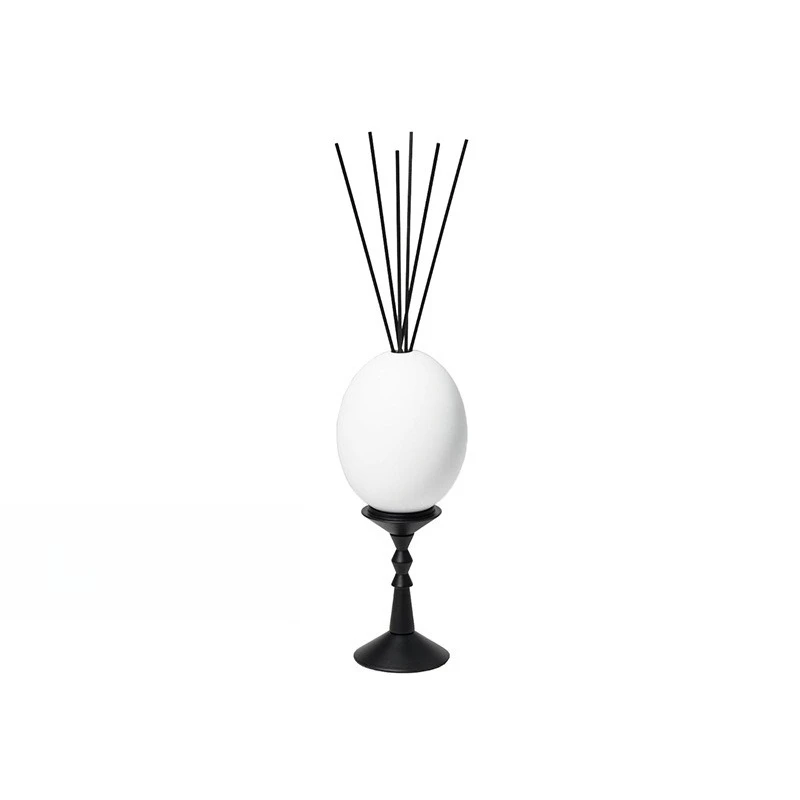 

French medieval egg-shaped, aromatherapy decorative ornaments, high-end niche model room, living room bedside table soft