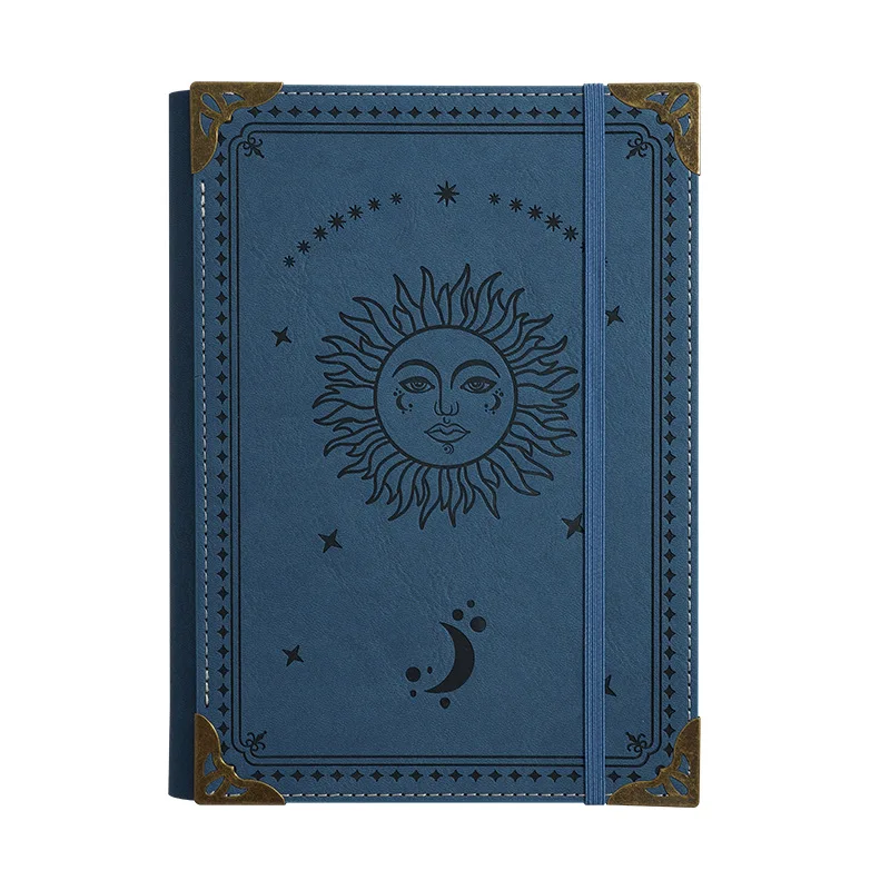 Retro Magiczny Dziennik 2025 - Gruby notes akademicki A5 z luźnymi kartkami, estetyczny notes wysokiej jakości. — zdjęcie produktu 5