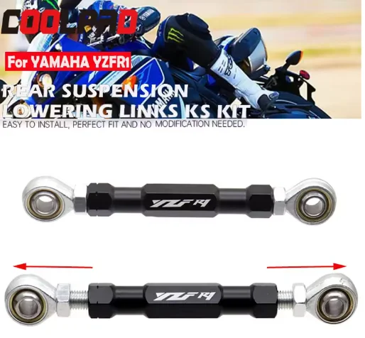 Rear Suspension Drop Lowering Links Kit For YAMAHA YZF-R1 YZ-F R1 2004-2014 2011 2012 2013 Motorcycle Accessories Adjustabl