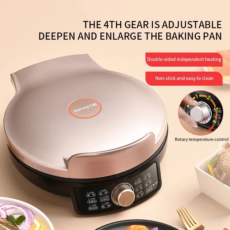 2024 New Electric pancake griddle household double-sided heating electric pancake stall pancake pan pancake machine pancake pan