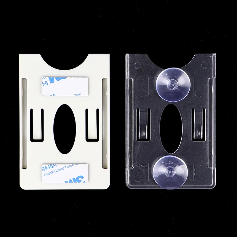 حامل بطاقة جديد تمامًا لعلامة زجاج الزجاج الأمامي حامل بطاقة IC متين لبطاقة الهوية ملحقات تنظيم السيارة الداخلية #4