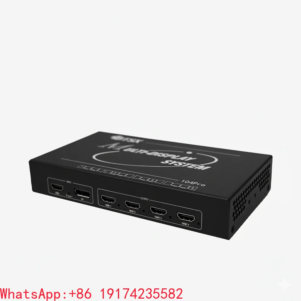 BIT-MSE-4K60-Mini104Pro Curved Screen Cinema Video Wall Processor 4K60Hz 1x3 1x4 2x2 MxN Splicing & HDMI Audio Output
