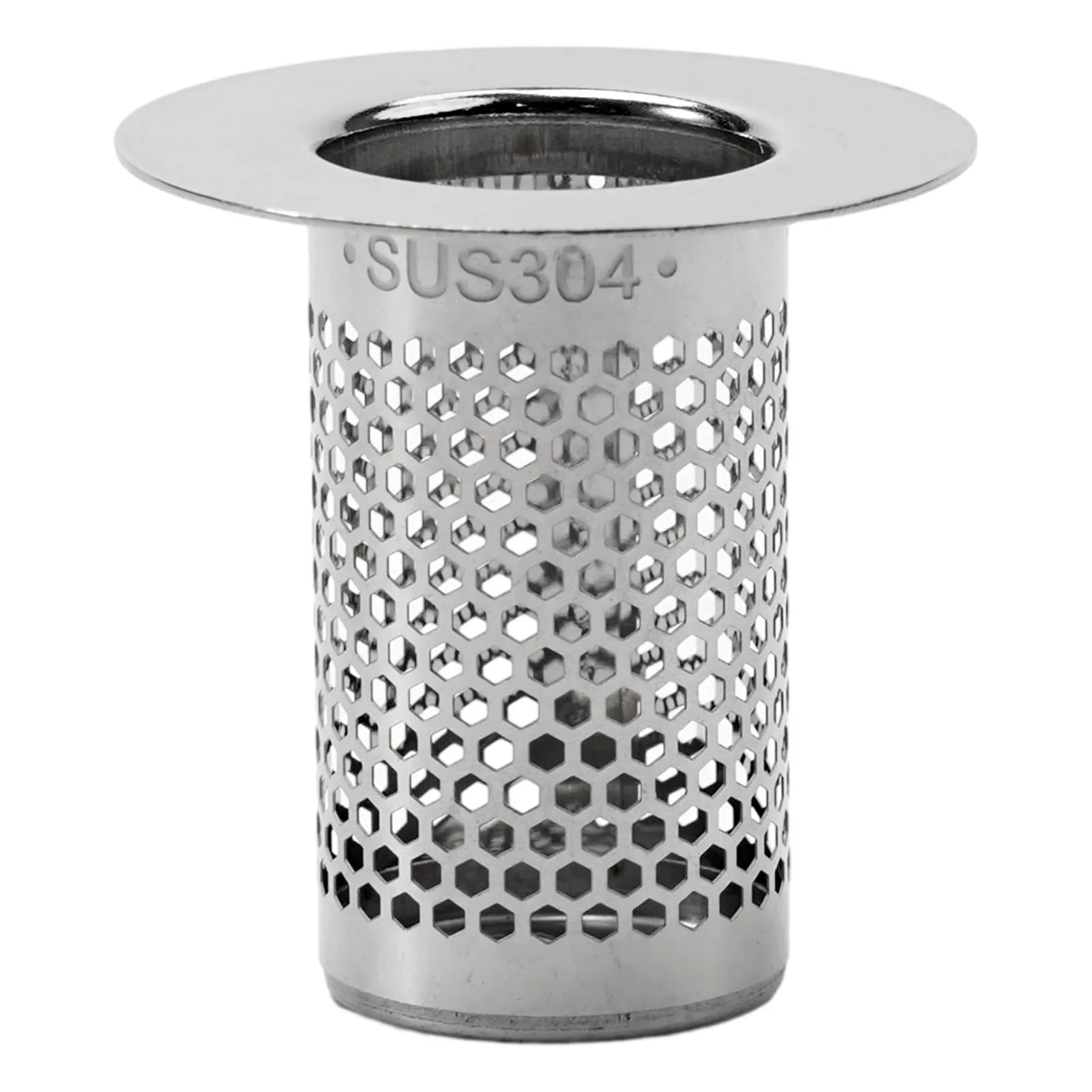 Brand New Drain Strainer Sink Filter Kitchen Replacement Rust Resistant Silver Stainless Steel Basket Waste Plug