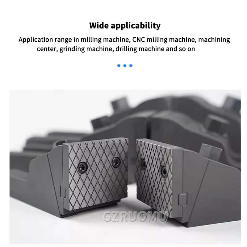 

Bench Vise FV450N FV550N Flat Nose Pliers for Milling Machine CNC Grinding Drilling Machine Processing Equipment Accessories