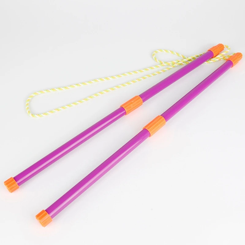 Detachable Double-Pole Bubble Rope, Colorful Bubble Ring, Colorful Bubbles, Large-Size Bubble Performance Tool