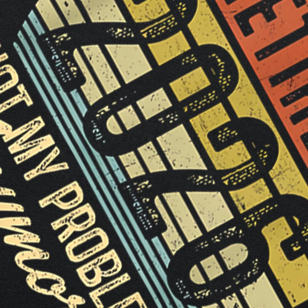 أسطورة متقاعد 2026 ليس مشكلتي مضحك التقاعد تي شيرت موضة القطن قصير الأكمام المتضخم فضفاض قمم تي شيرت