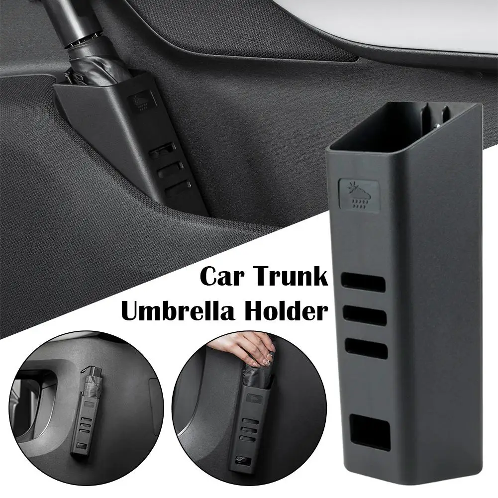 Universeller Wasserdichter Regenschirmhalter für den Kofferraum, Ohne Bohren, Auto-Innenraum-Organizer für Regenschirme ﻿