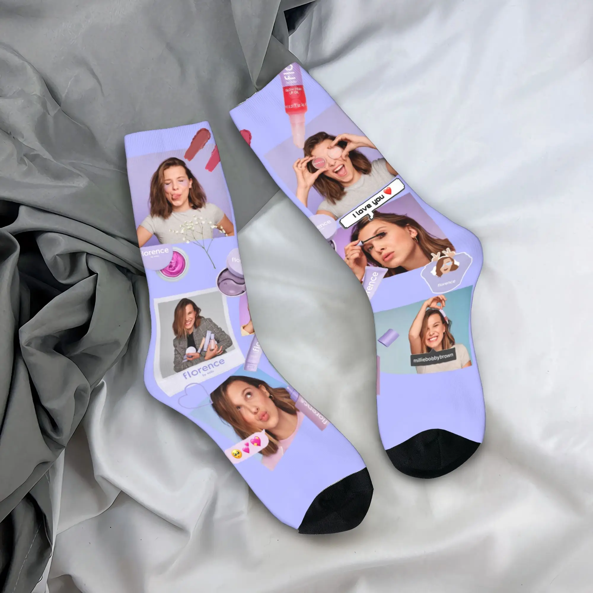 

Носки унисекс Custom Florence By Mills для мужчин и женщин, модные носки с 3D-печатью