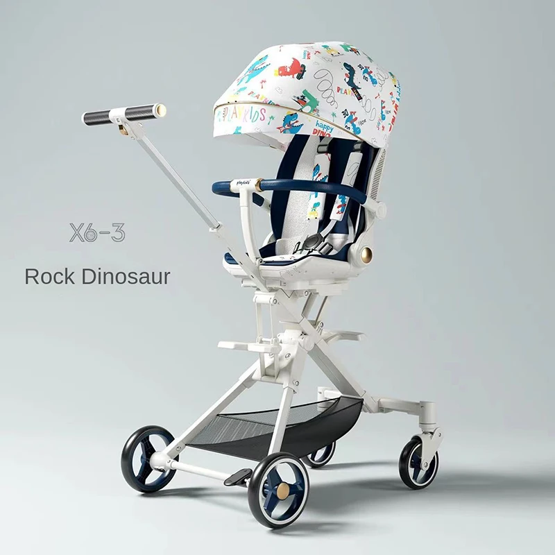 

Детская коляска X6 может сидеть или лежать. Удобная большая спальная кабина. Легкая двусторонняя складная коляска с высоким ландшафтом.