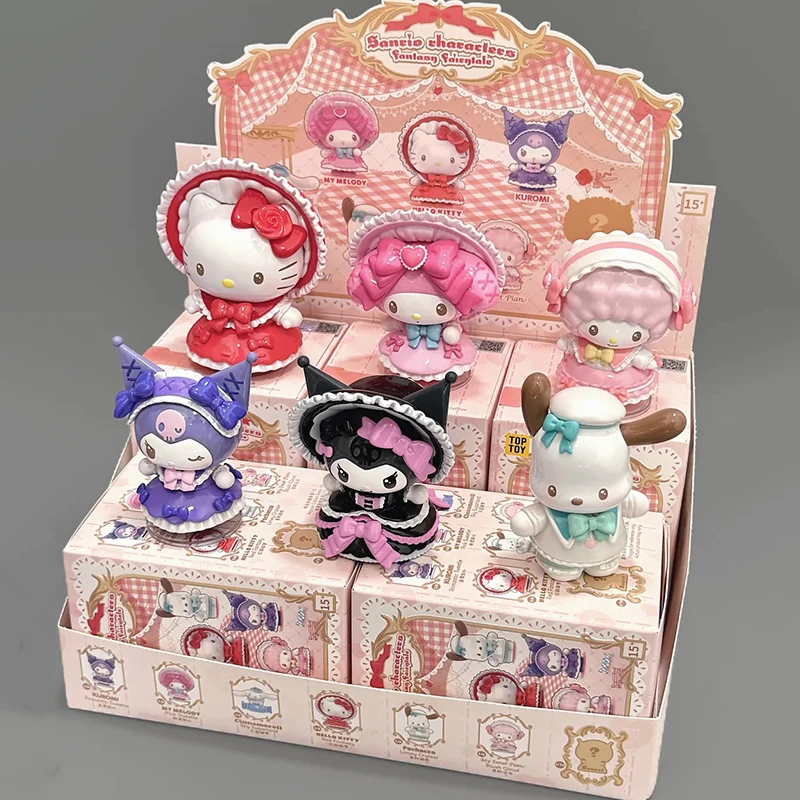 

Новый Kuromi Qimeng Fairy Tale Series слепая коробка экшн-фигурка кукла Лолита мультяшный декор игрушки на день рождения детские игрушки подарок