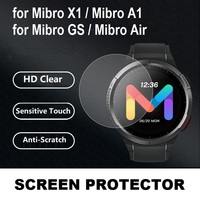 5PCS Smart Watch Screen Protector for Mibro GS Pro / Mibro X1/ Mibro Air / Mibro A1 Tempered Glass HD Clear Protective Film