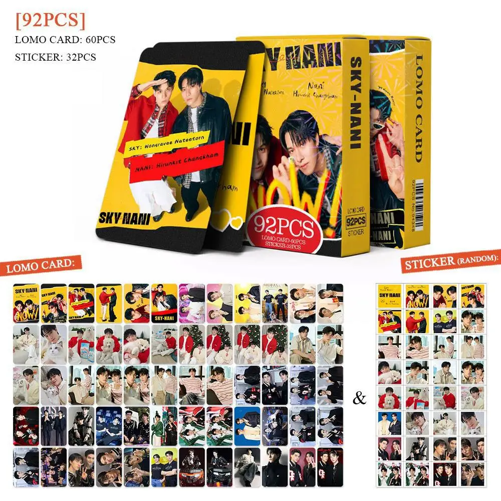 92PCS SkyNani Collectible Lomo Cards Set Thai Drama High School Frenemy HD Photo Ideal Gift for Fans Collection image 2