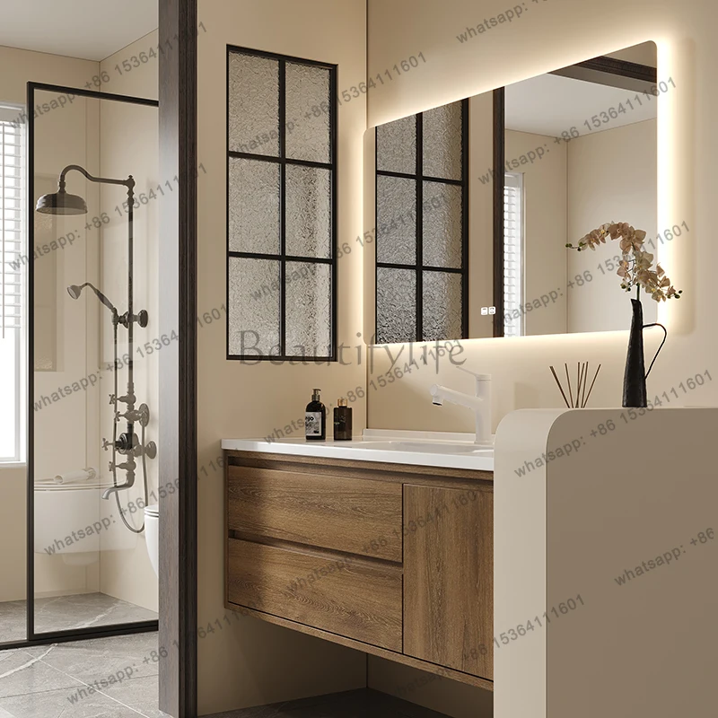 Organizer Storage Bathroom Cabinet Shelves Toilet Display Partitions Drawers Paper Cupboard Luxury Gabinete Hotel Furniture