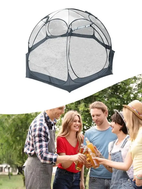 Outdoor Transparent Tent PVC Sun Room Starry Bubble House Automatic Outdoor Camping Celebrity Courtyard Yurt Waterproof Ball