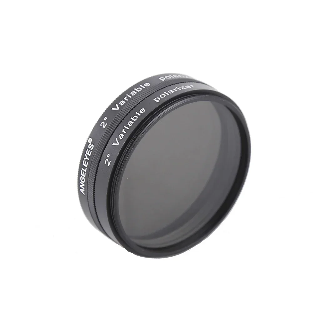 1.25/2 Inch Rotating Adjustment Polarizer To Reduce Lunar Planet Brightness for Clear Observation for Telescope Accessories