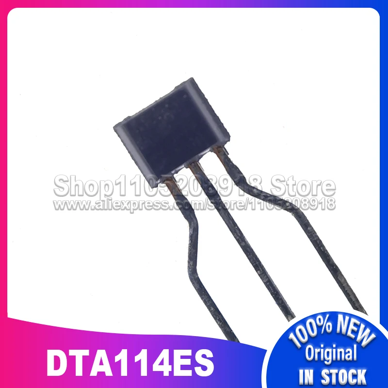 10 ~ 100 قطعة/الوحدة DTA114ES TO-92S A114 ES 100% جديد وأصلي في المخزون #4