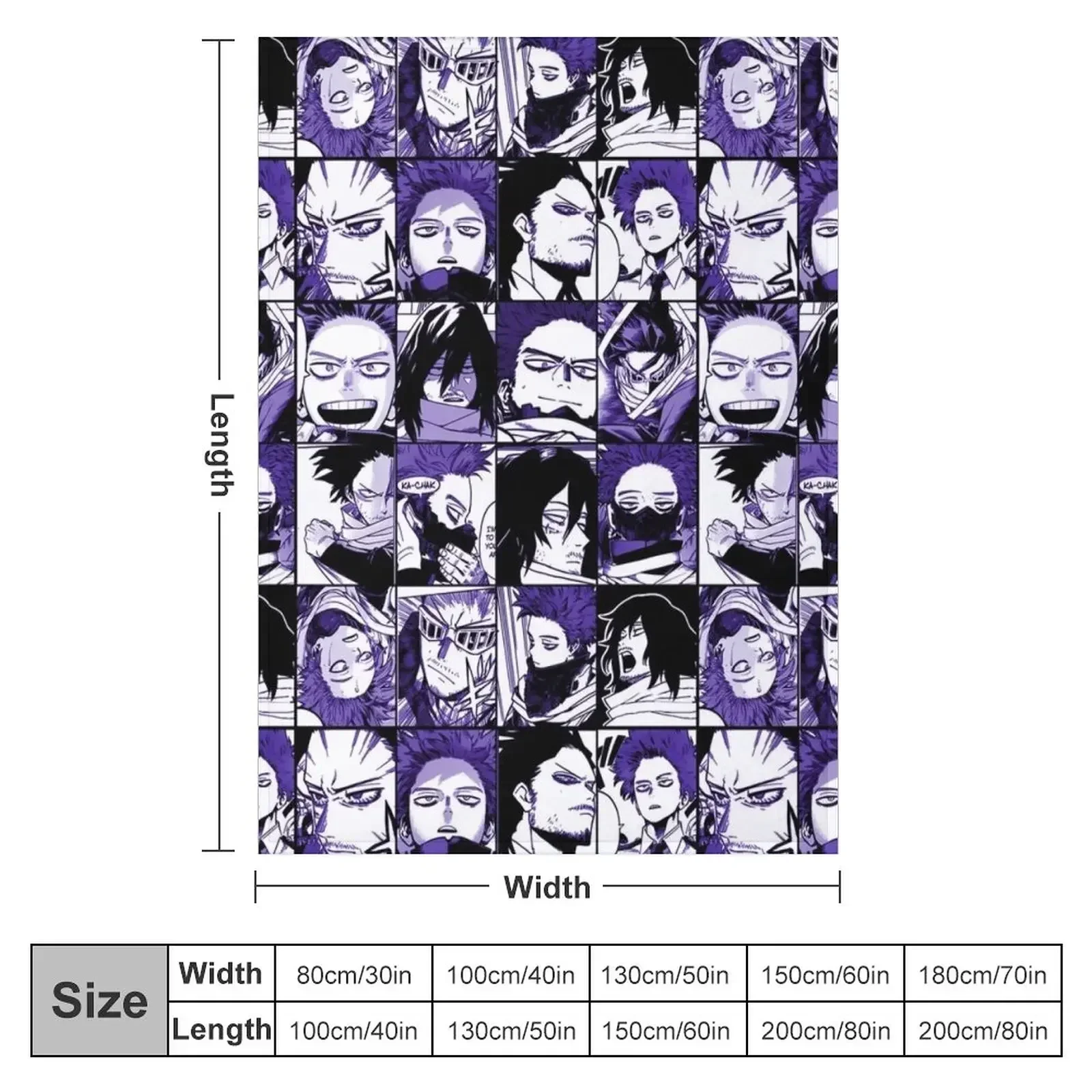 Ai zawa and Shin zo mix manga panels collage color version Throw Blanket Blankets For Bed warm for winter Picnic Blankets