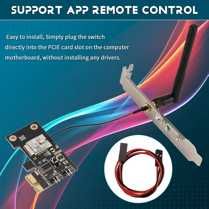 Graffiti WIFI Cell Phone Boot Switch Remote Computer Startup Boot Stick Blue Screen Of Death Timed Restart