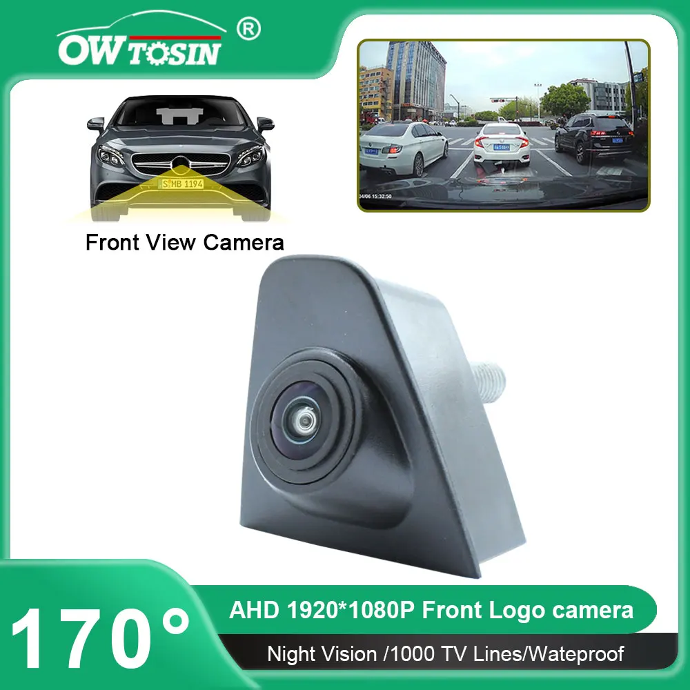 

170° Fisheye AHD 1080P Vehicle Car Camera For Honda City Grace Ballade Fit Jazz 2013 2014 2015 2016~2020 Front Logo View Camera