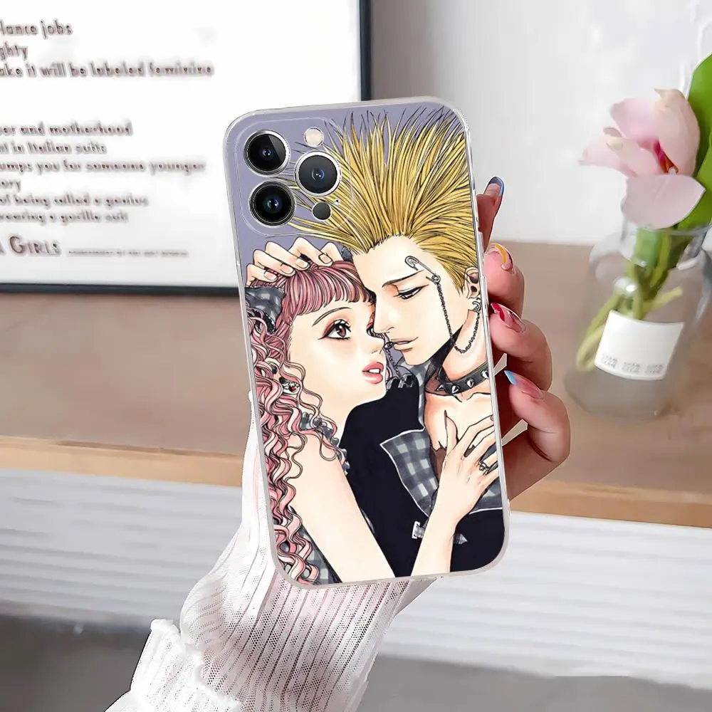 Anime Paradise Kiss Miwako Phone Case Silicone Soft for iphone 15 14 13 12 11 Pro Mini XS MAX 8 7 6 Plus X XS XR Cover