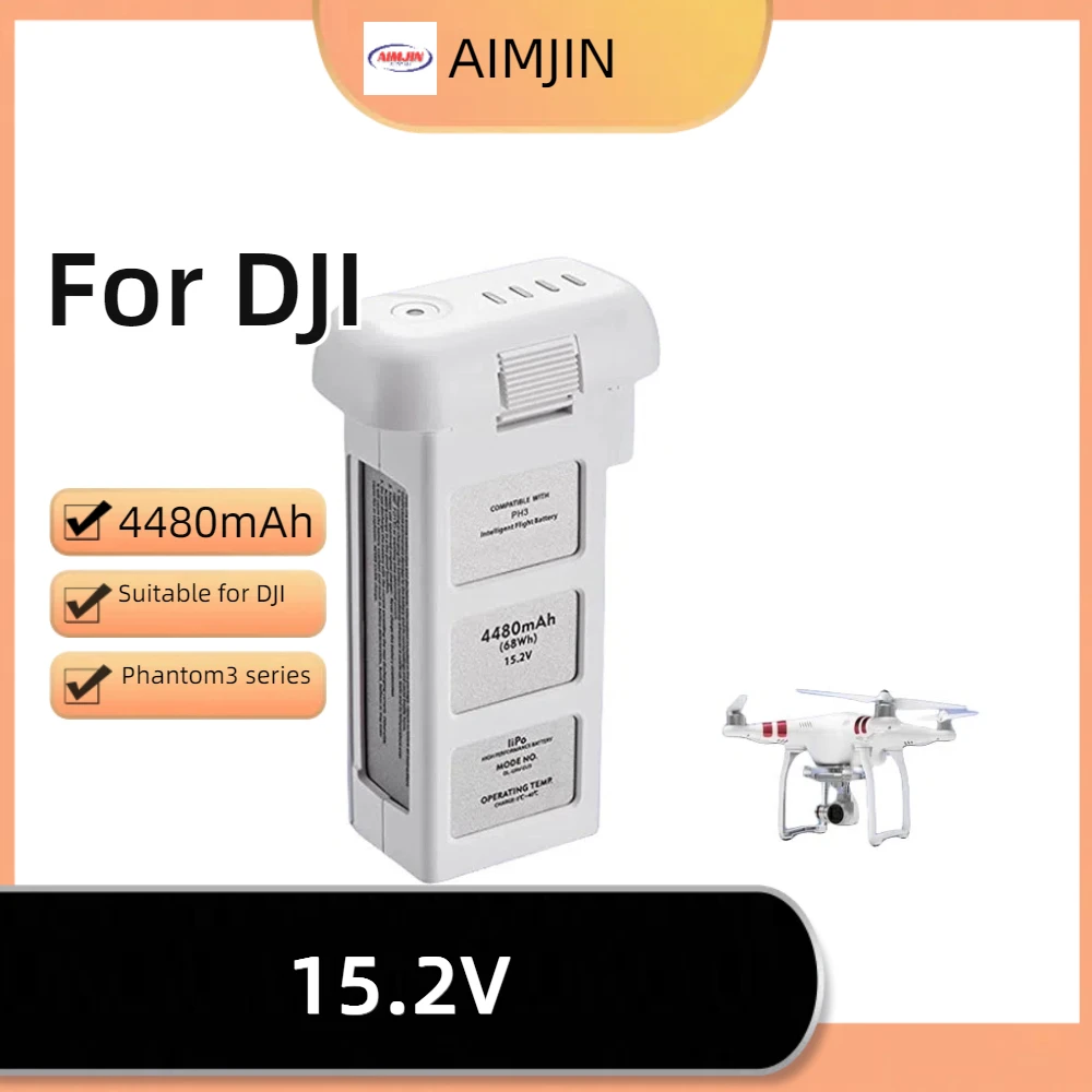 

15.2V 4480mah 68wh 100% brand new original suitable for DJI drone battery 3 PHANTOM3 DJI Elf 3 battery 3P/3A/3S/3SE