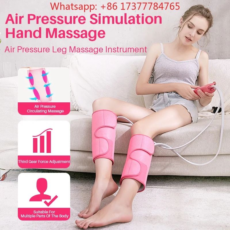 Leg Massager for Circulation, Air Compression Calf Massager with Handheld Controller for Pain Relief Edema,Muscles Relaxation