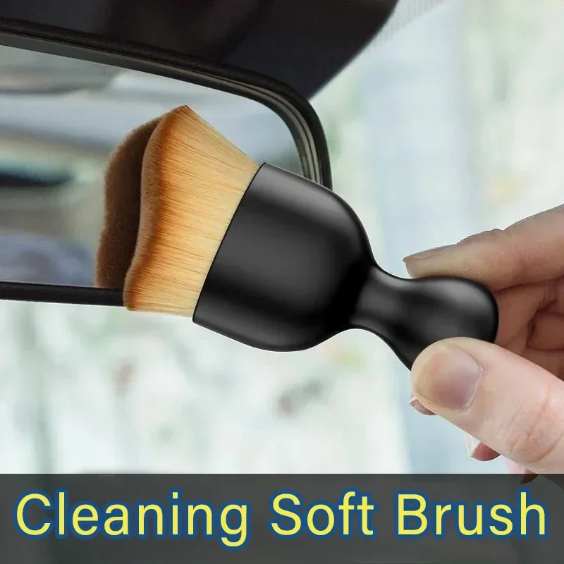 1/2 PCS Dust Removal Detail Cleaning Tool Car Care Interior Cleaning Brush Soft Car Cleaning Brush Dashboard Air Outlet Gap